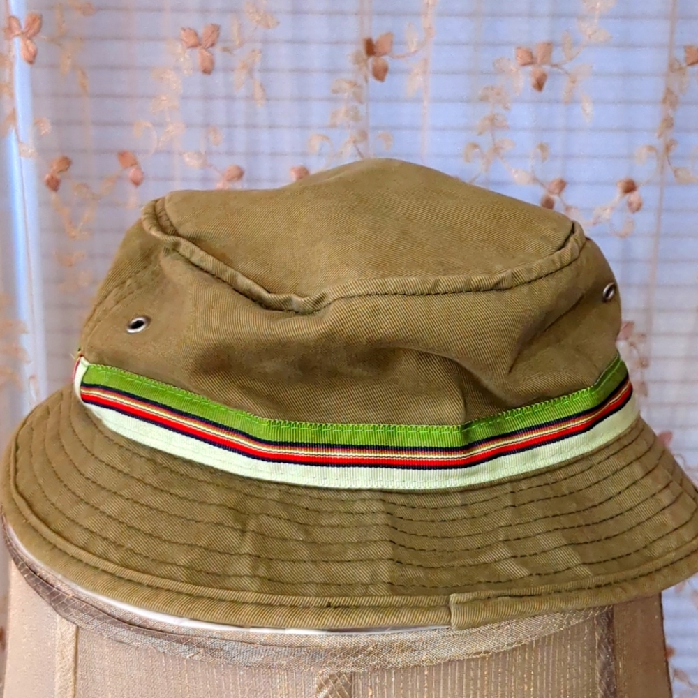 Drew Pearson Khaki Green Bucket/Fishing Hat - Picture 3 of 11